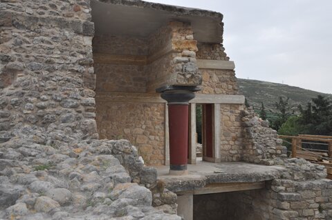 knossos, crète