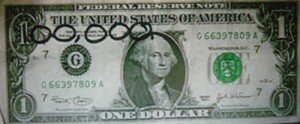 Billet de 100.000 dollars de Jack Canfield Billet de 100.000 dollars de Jack Canfield