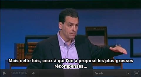 motivation, la surprenante science de la motivation, ted, daniel pink